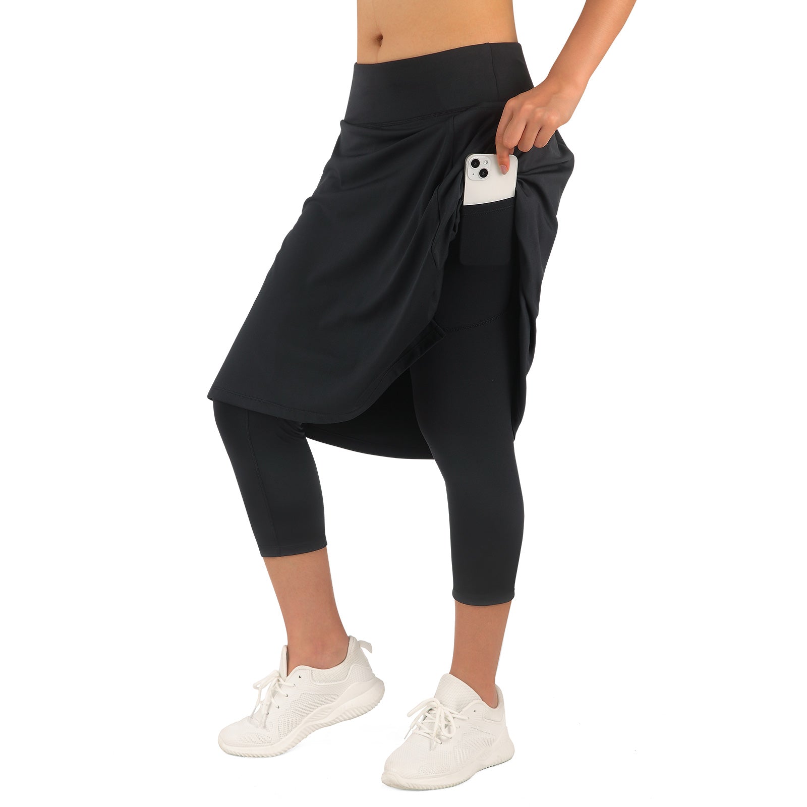 Athletic Skirt with full length Leggings Tennis Skirted Legging for Wo –  Anivivo